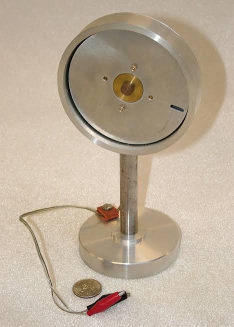 An old mechanical stroboscope.